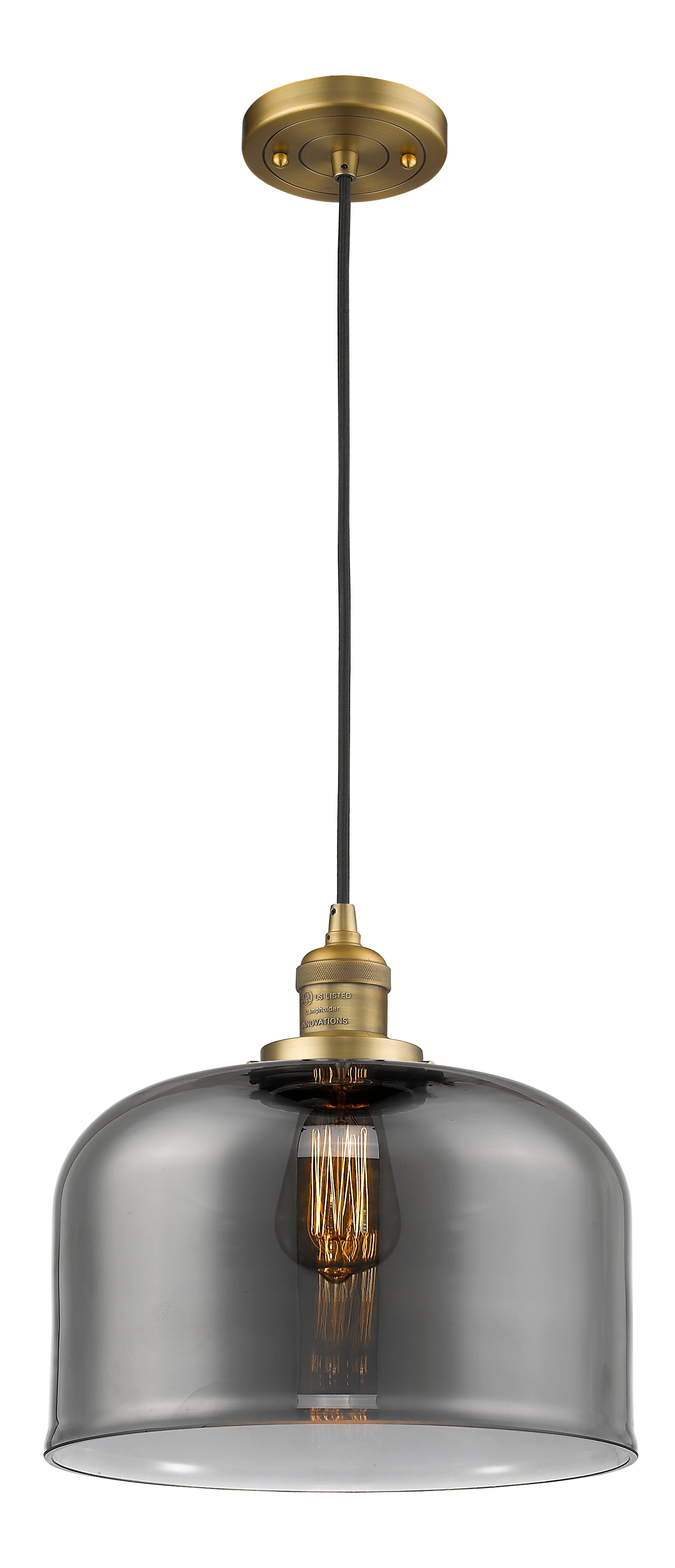 Franklin Restoration Mini Pendant Brass Steel