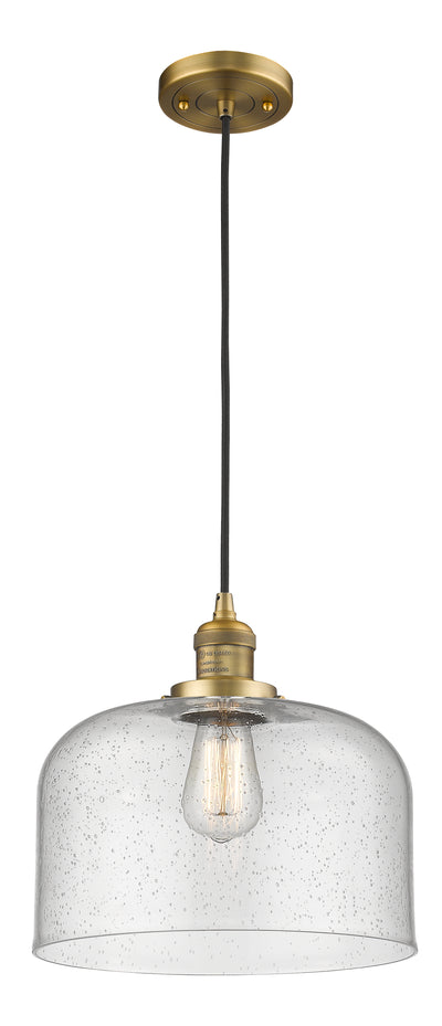 Franklin Restoration Mini Pendant Brass Steel