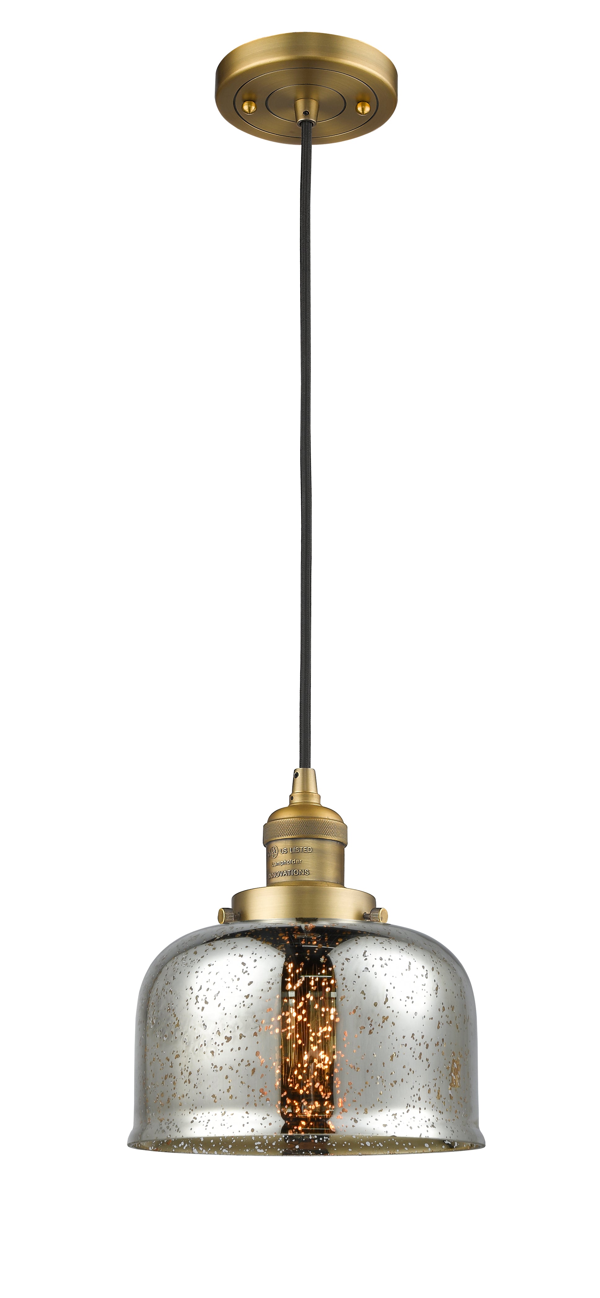 Franklin Restoration Mini Pendant Antique Brass