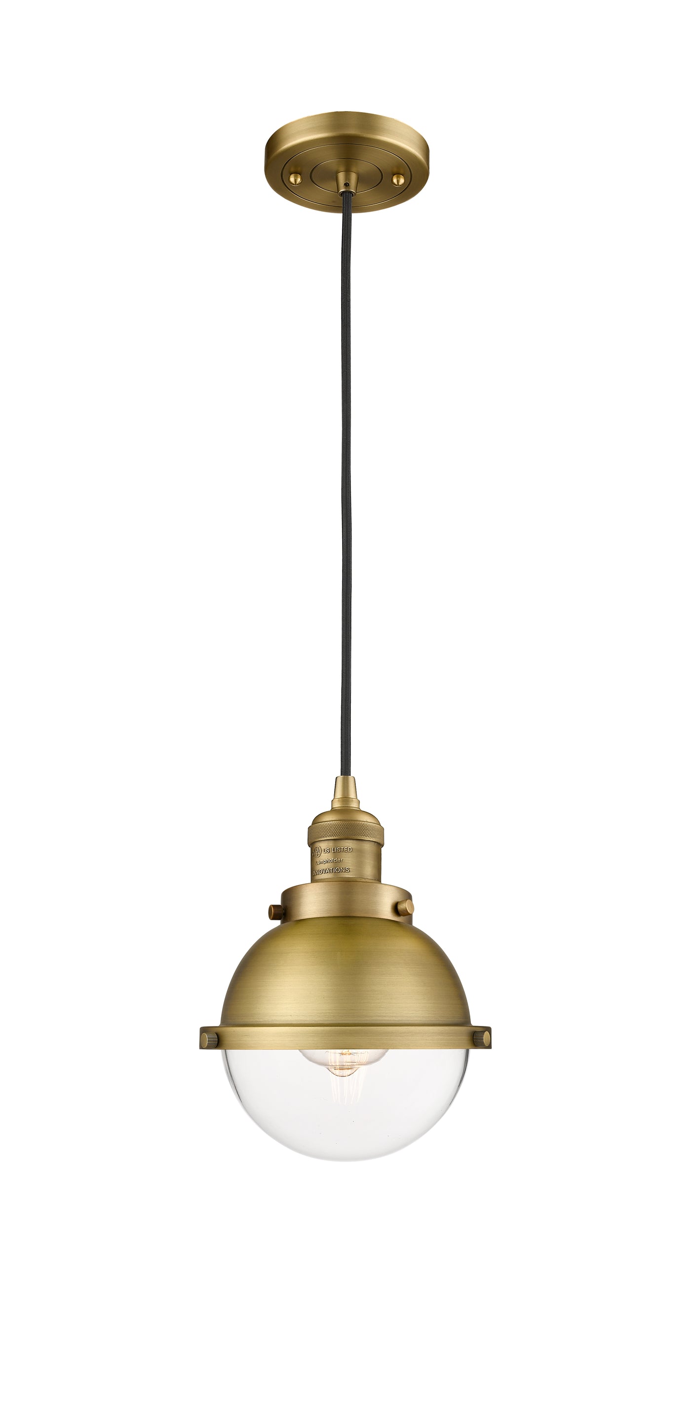 Franklin Restoration Mini Pendant Brushed Brass