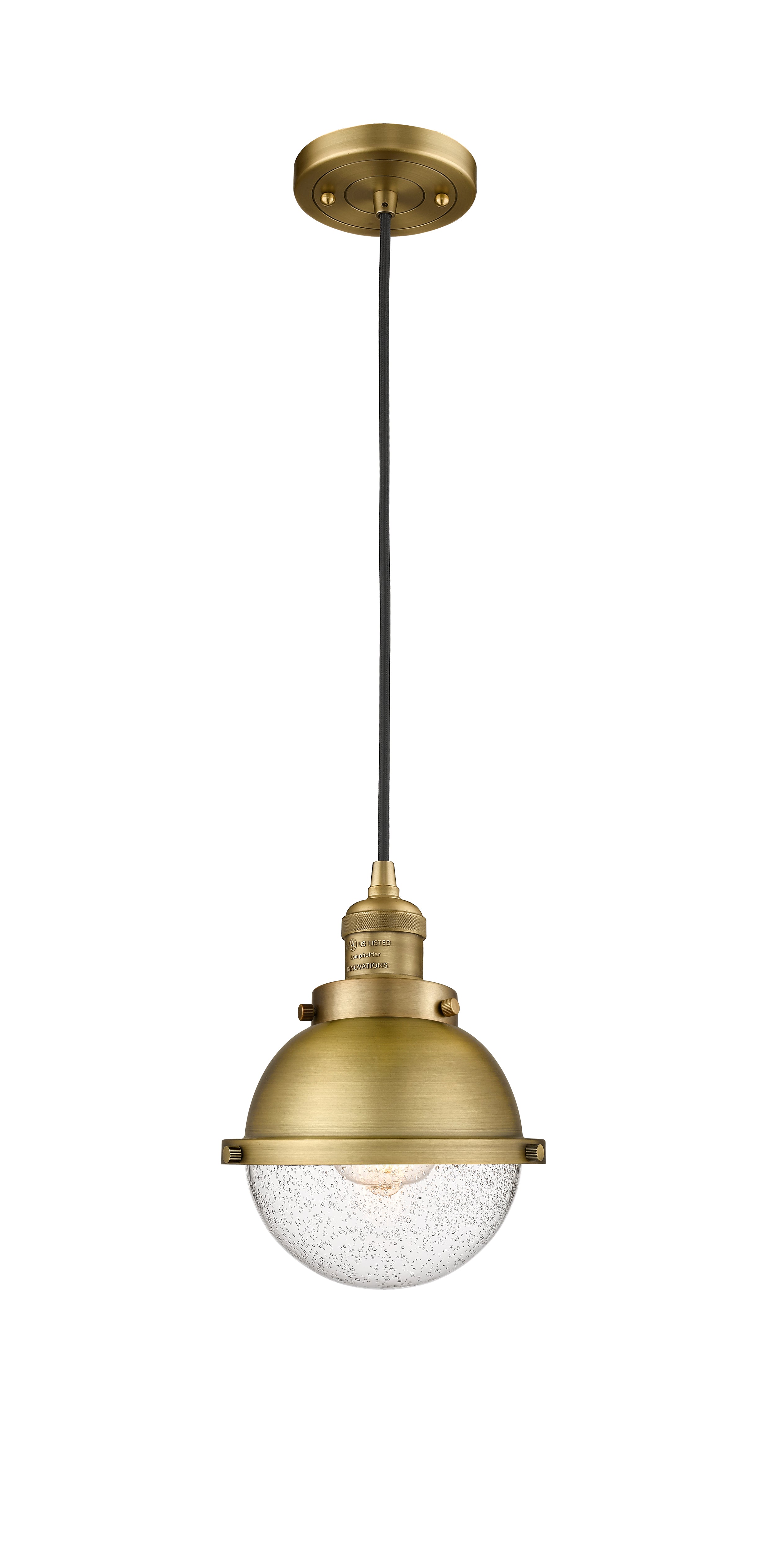 Franklin Restoration Mini Pendant Brushed Brass
