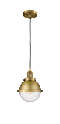 Franklin Restoration Mini Pendant Brushed Brass
