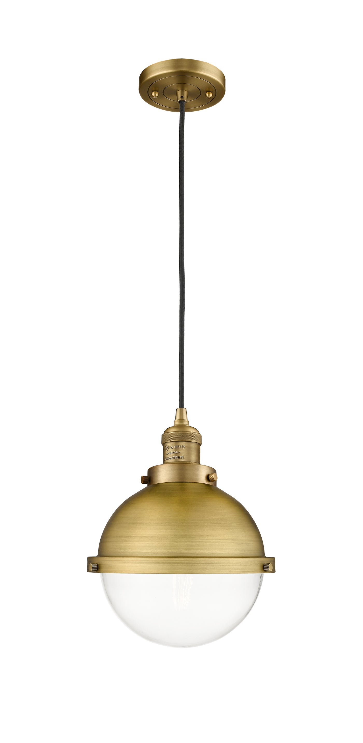 Franklin Restoration Mini Pendant Black Brass