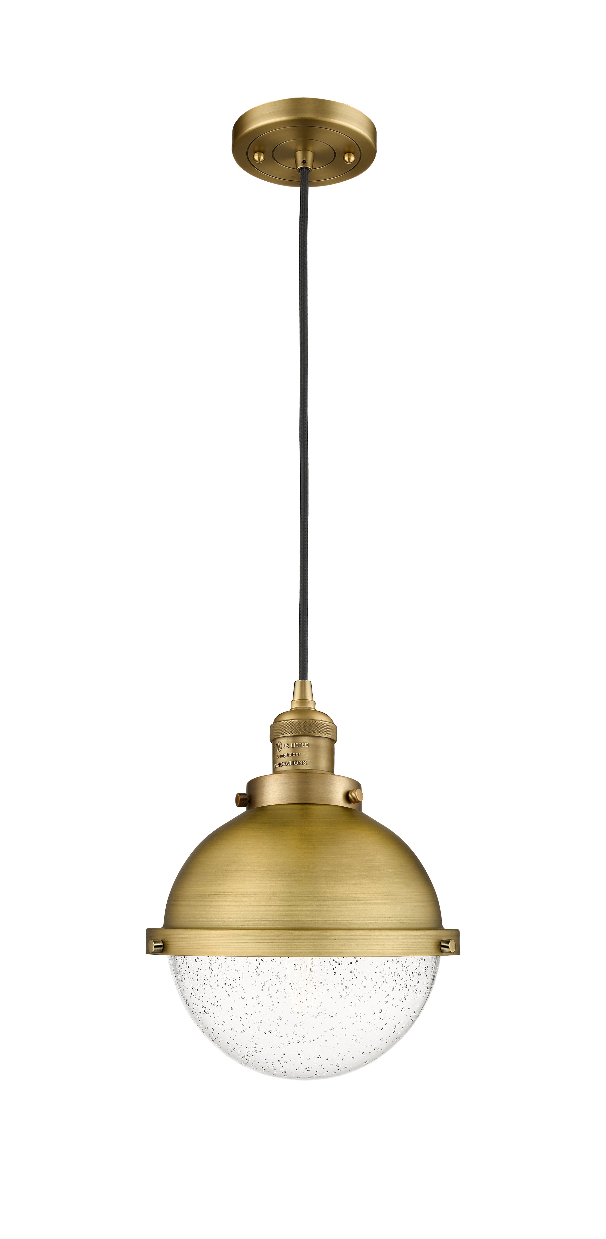Franklin Restoration Mini Pendant Black Brass