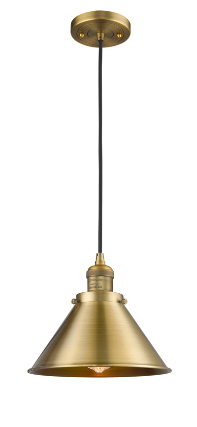 Franklin Restoration Mini Pendant Antique Brass