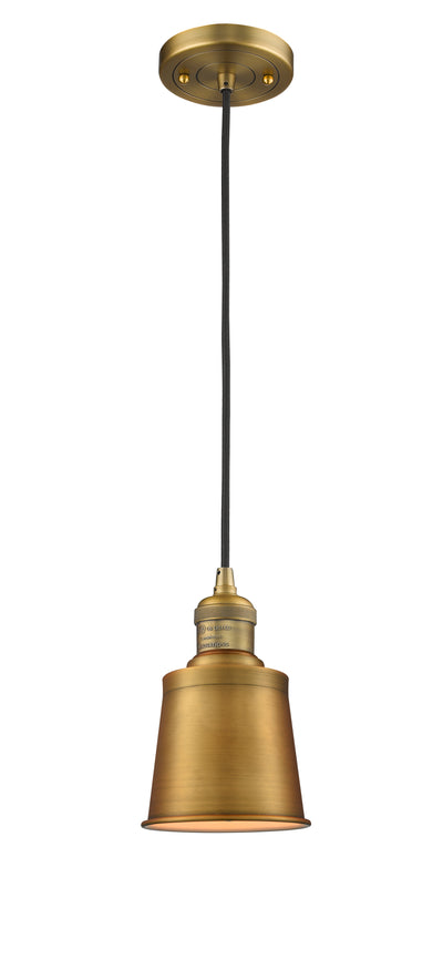 Franklin Restoration Mini Pendant Antique Brass