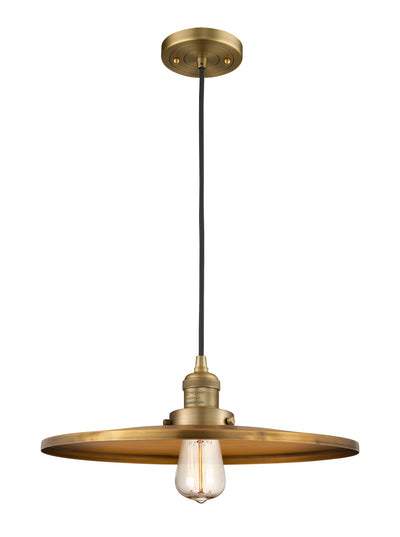 Franklin Restoration Pendant Antique Brass