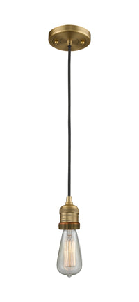 Franklin Restoration Mini Pendant Antique Brass