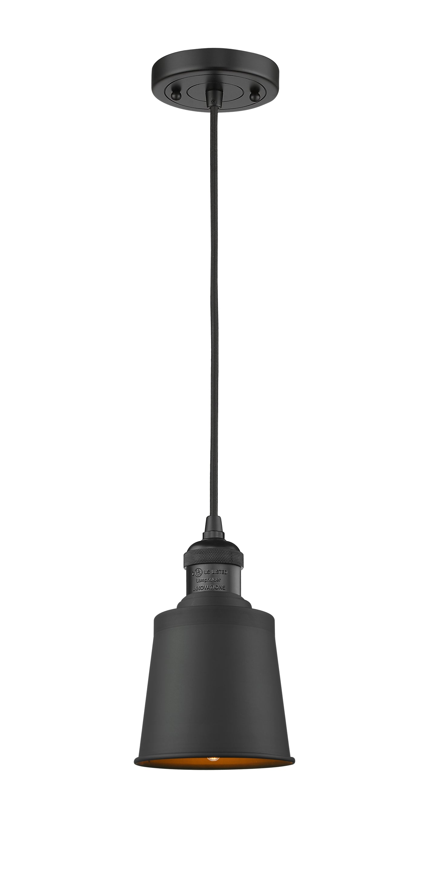 Franklin Restoration Mini Pendant Antique Brass