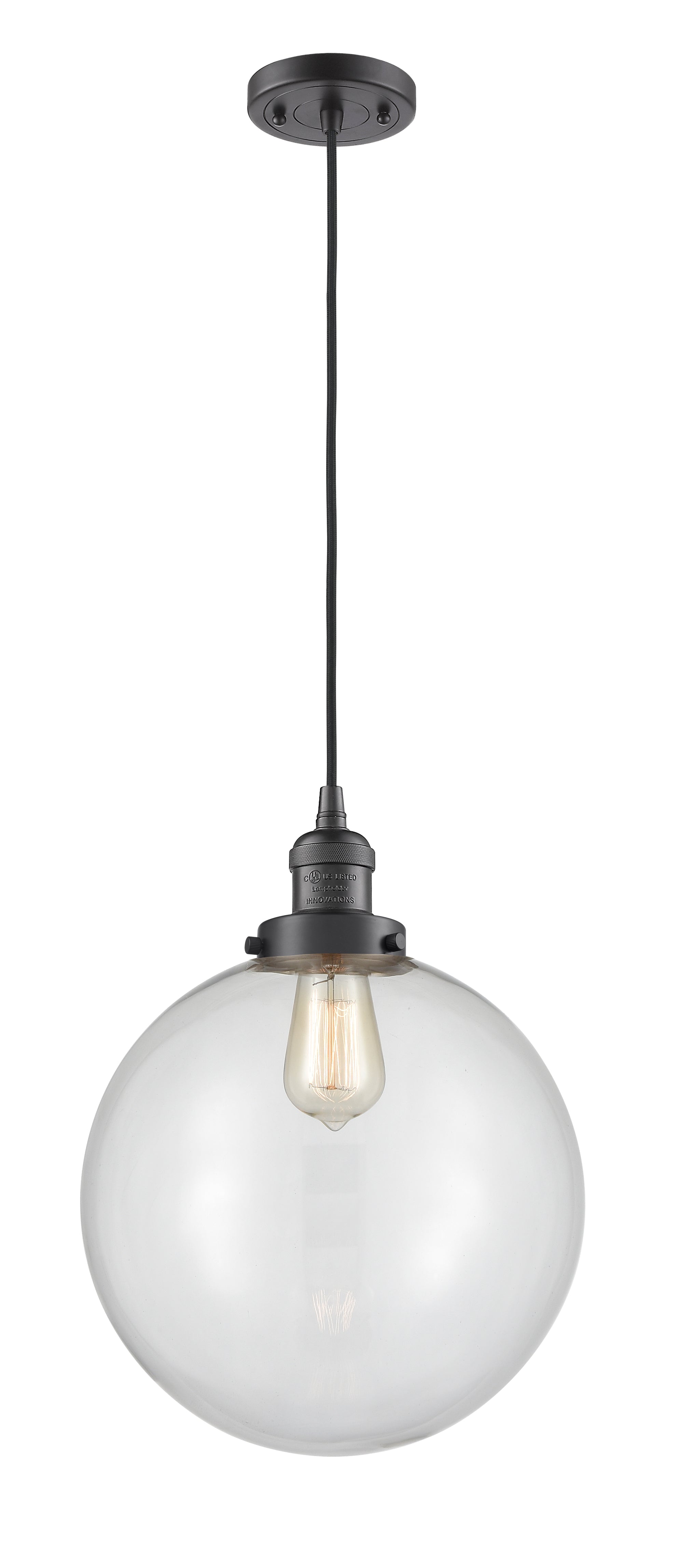 Franklin Restoration Mini Pendant Antique Brass