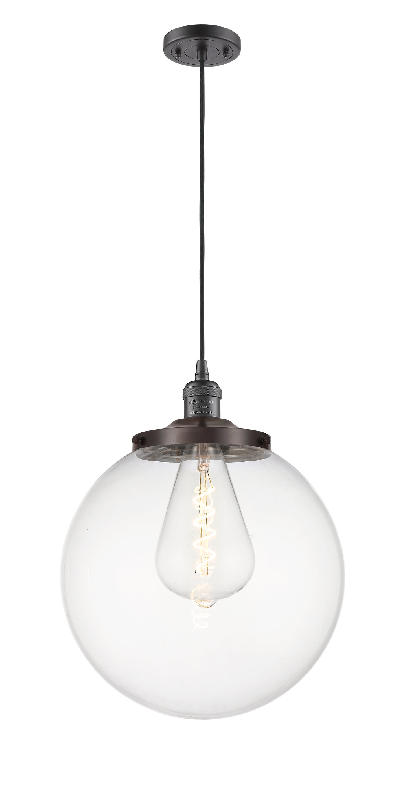 Franklin Restoration Mini Pendant Antique Brass