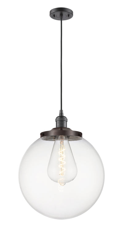 Franklin Restoration Mini Pendant Antique Brass