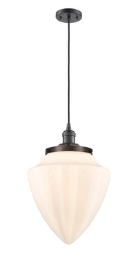 Franklin Restoration Mini Pendant Antique Brass