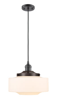 Franklin Restoration Mini Pendant Antique Brass