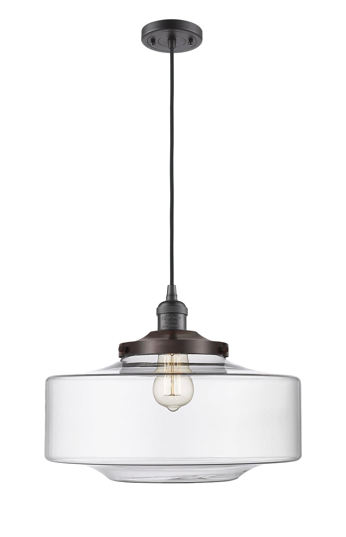 Franklin Restoration Mini Pendant Brass Finish