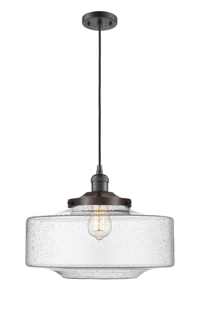 Franklin Restoration Mini Pendant Brass Finish