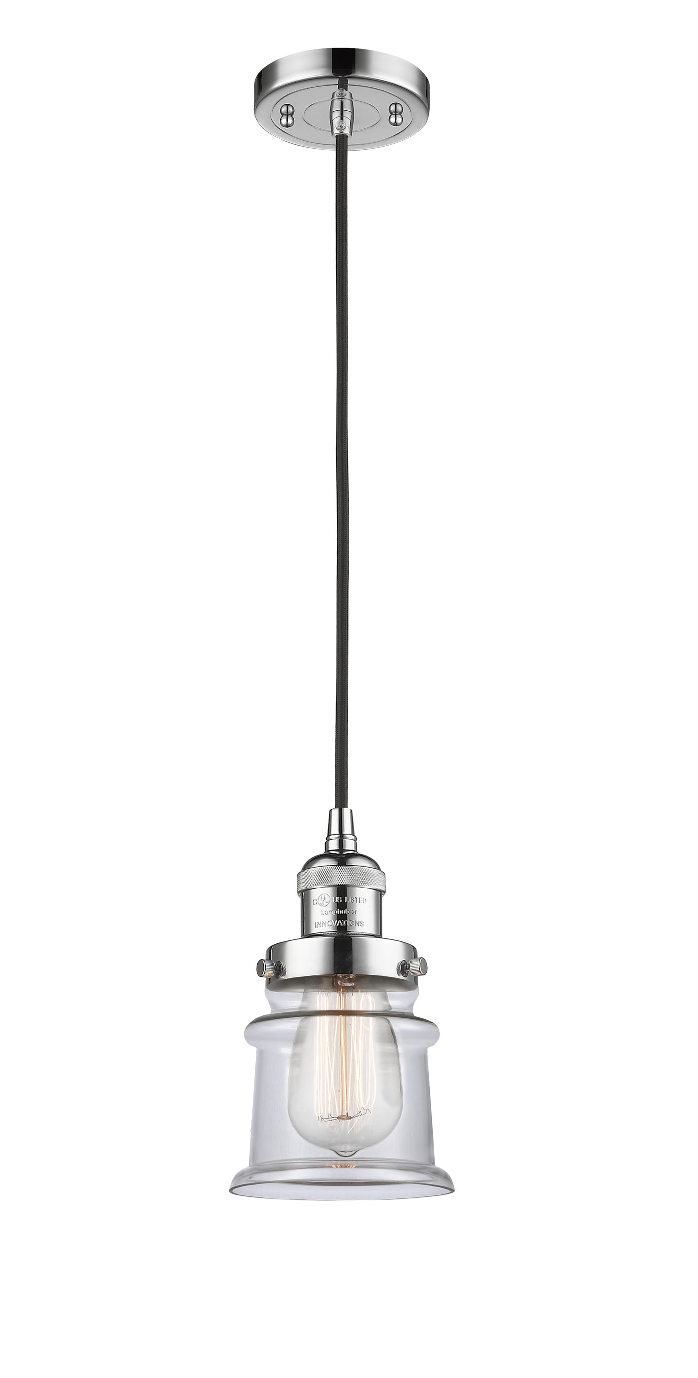 Franklin Restoration Mini Pendant Brass 5.25
