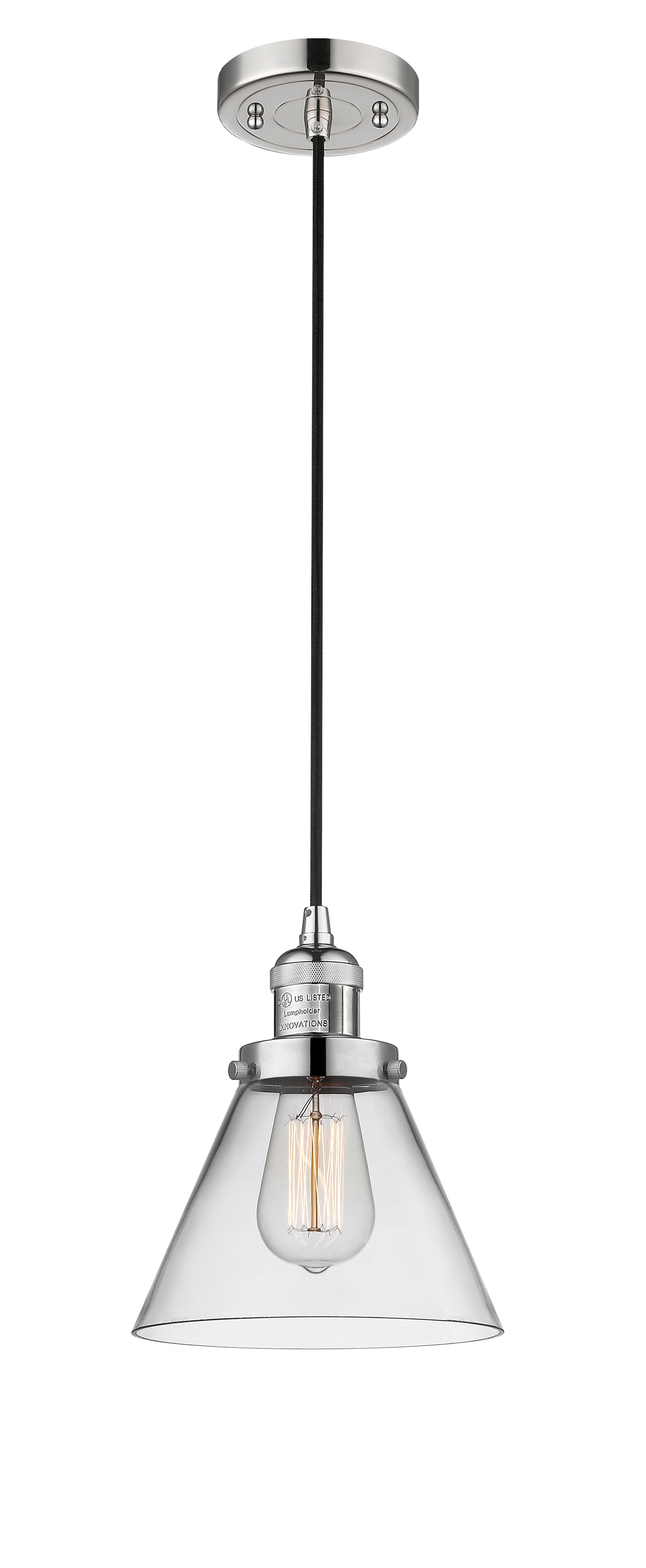 Franklin Restoration Mini Pendant Antique Brass