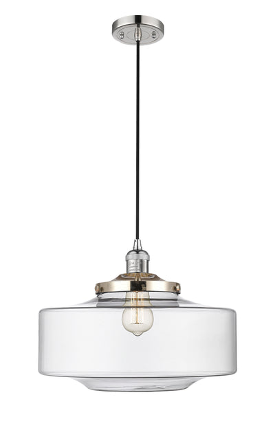 Franklin Restoration Mini Pendant Brass Finish