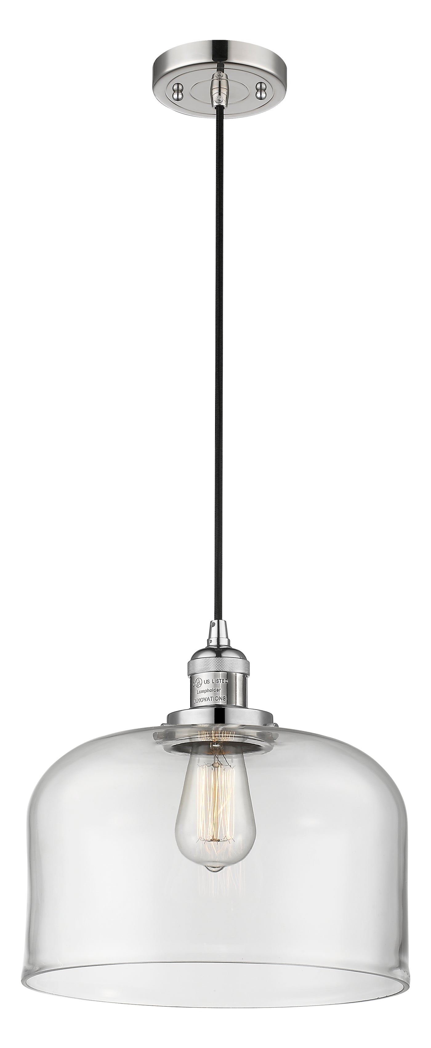Franklin Restoration Mini Pendant Brass Steel