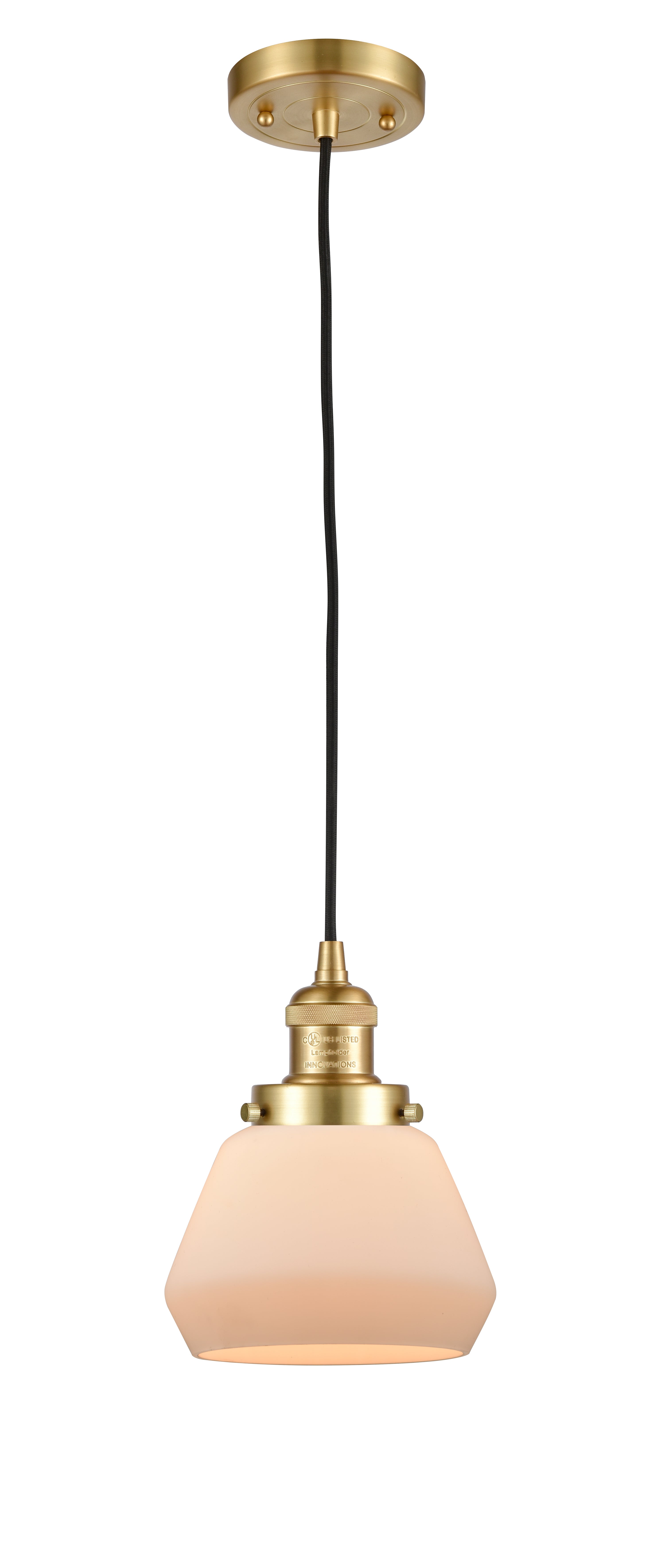 Franklin Restoration Mini Pendant Antique Brass
