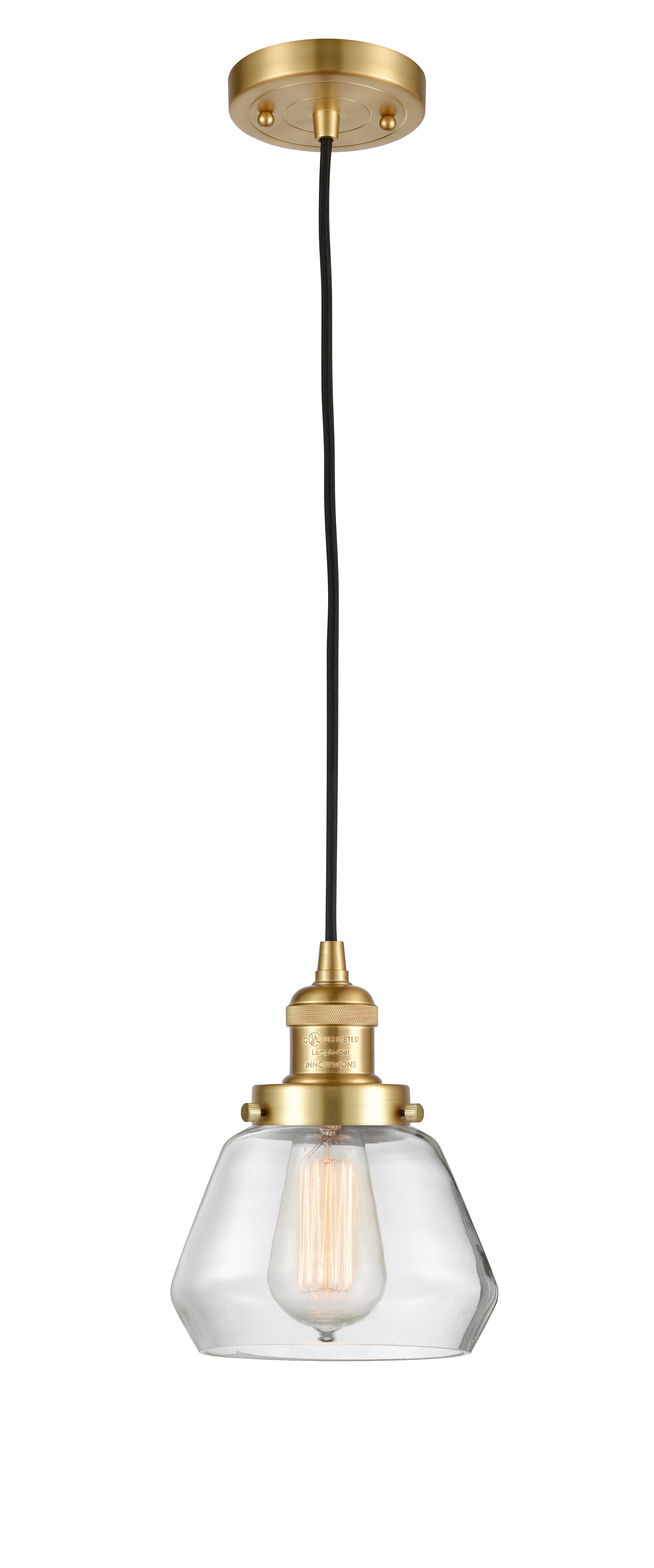 Franklin Restoration Mini Pendant Antique Brass