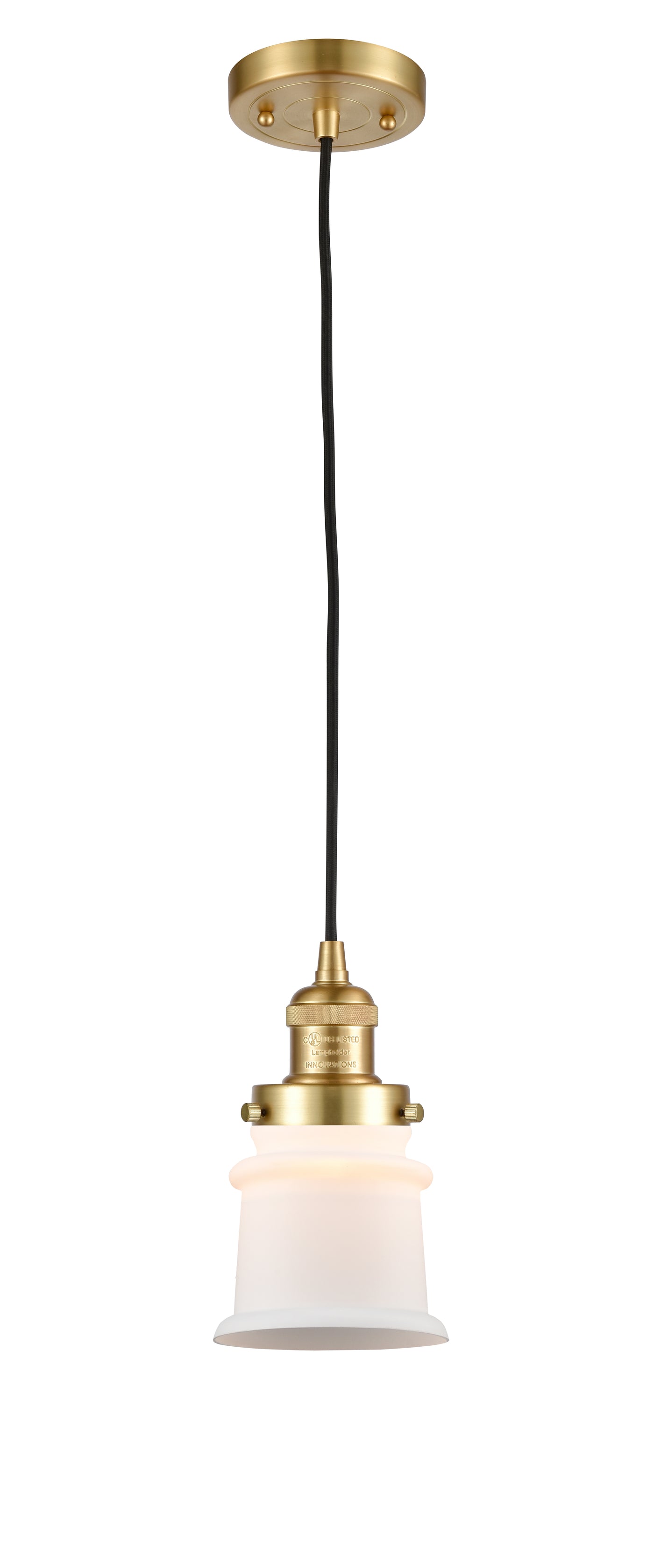 Franklin Restoration Mini Pendant Antique Brass