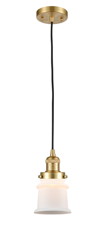 Franklin Restoration Mini Pendant Brass 5.25