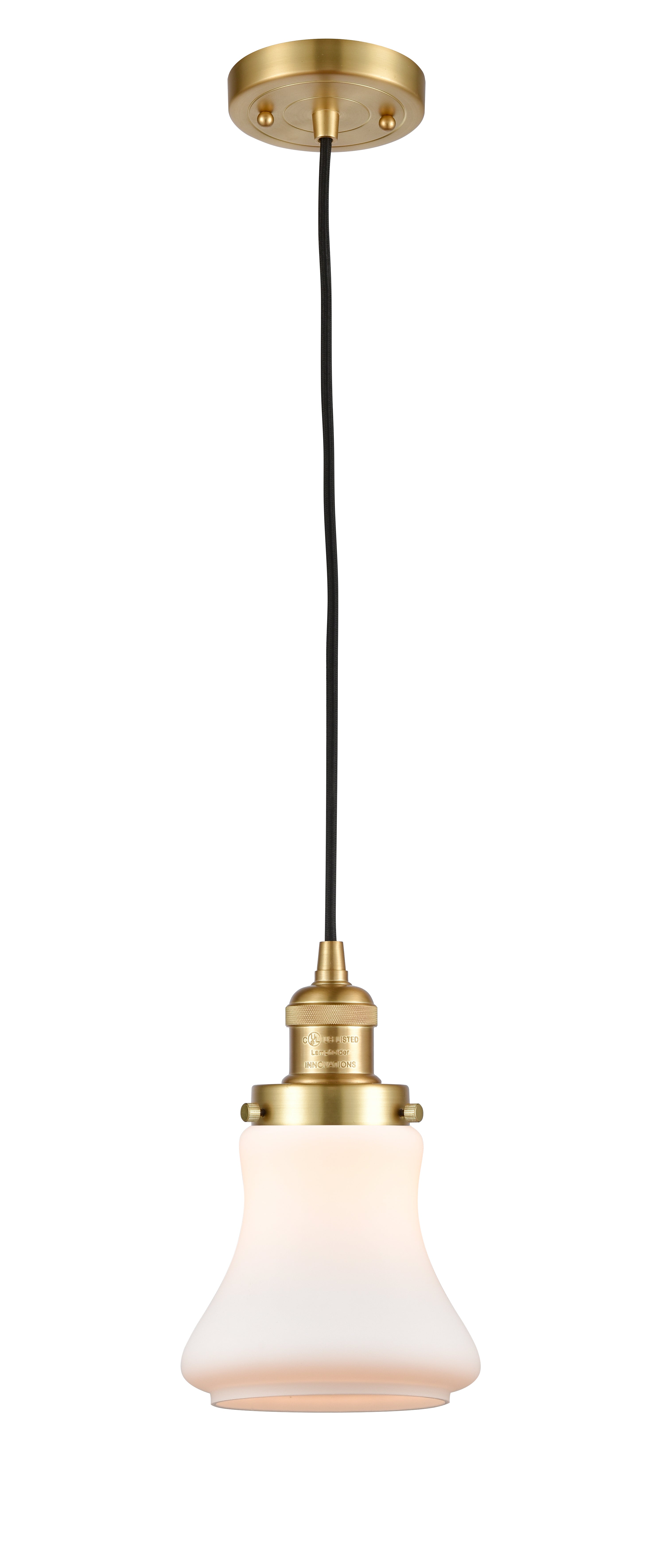 Franklin Restoration Mini Pendant Cast Brass