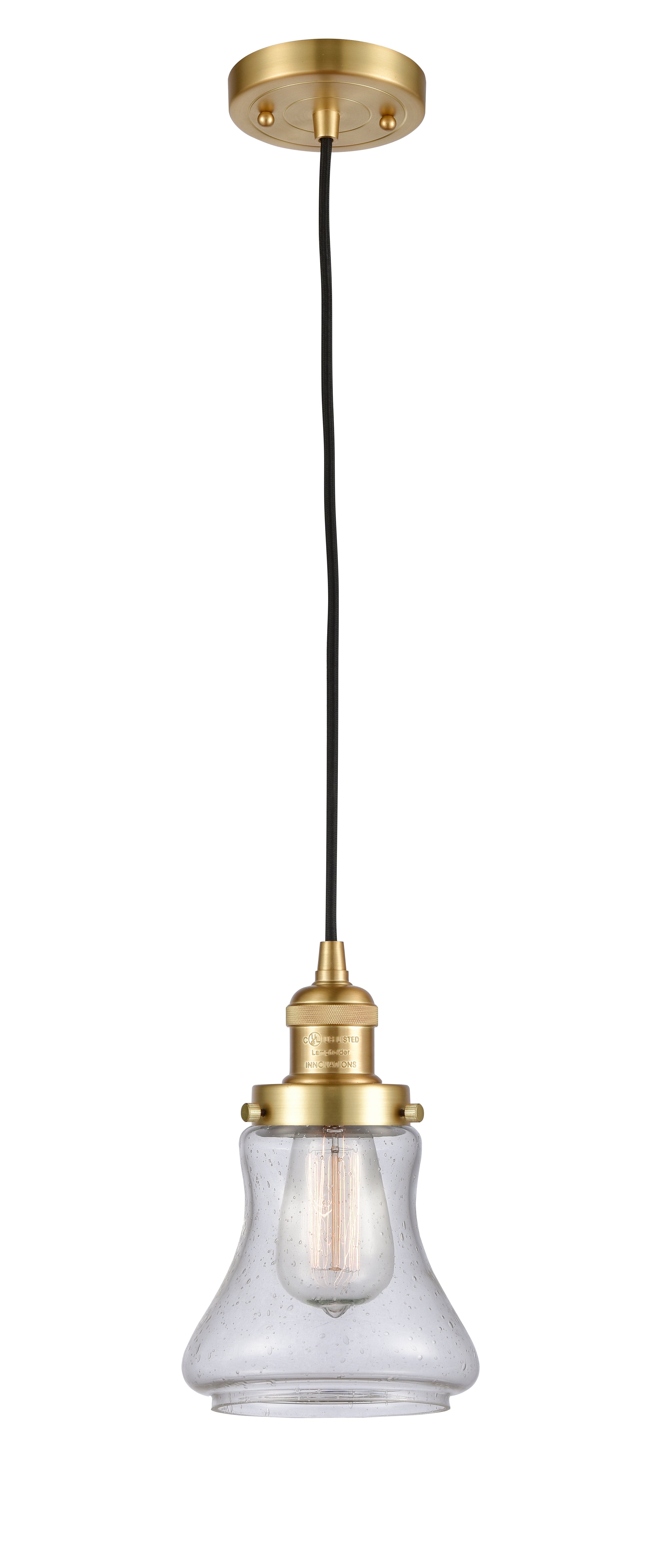 Franklin Restoration Mini Pendant Cast Brass