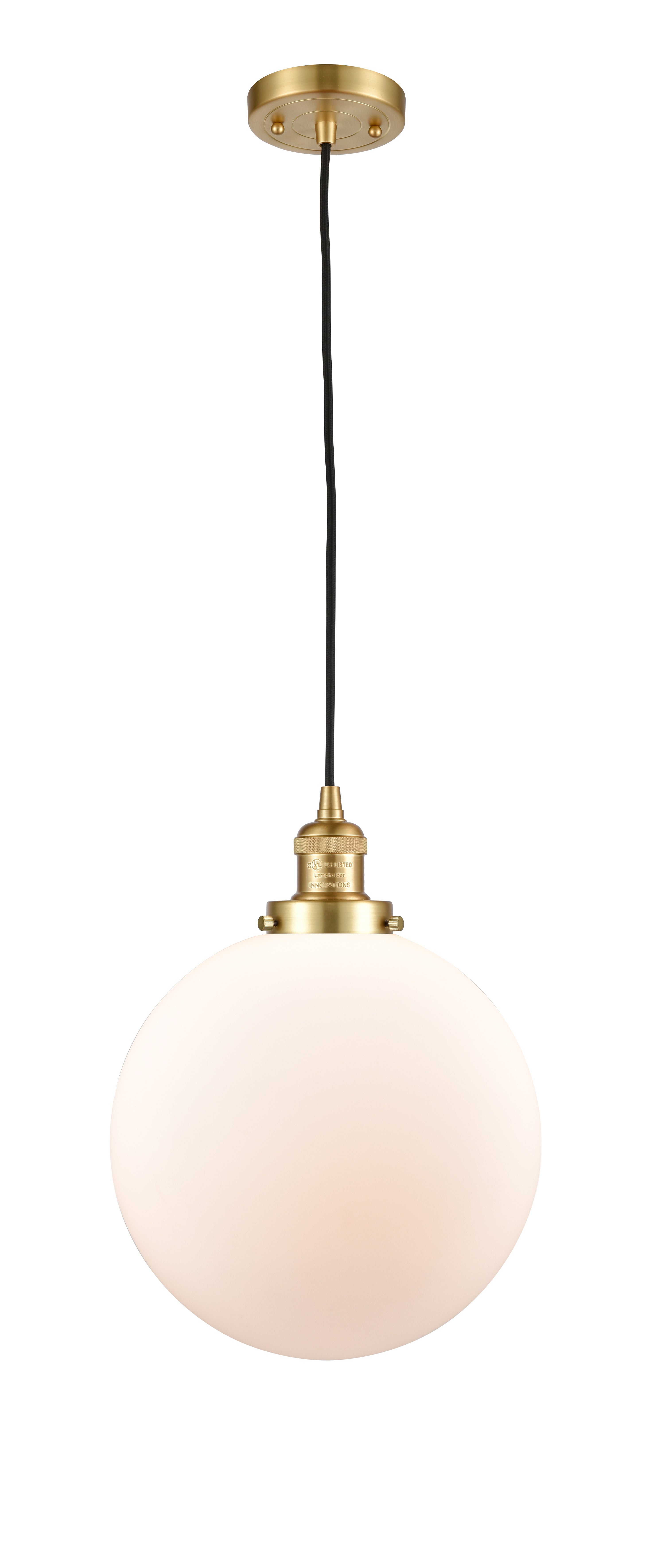 Franklin Restoration Mini Pendant Antique Brass
