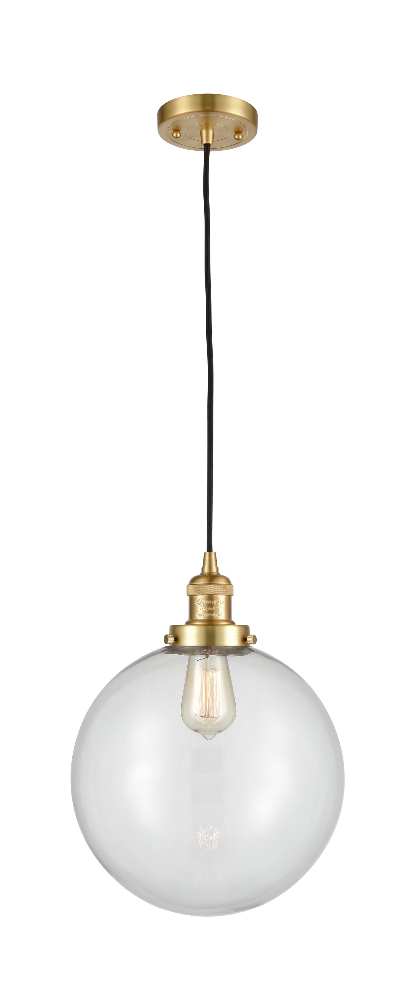Franklin Restoration Mini Pendant Antique Brass