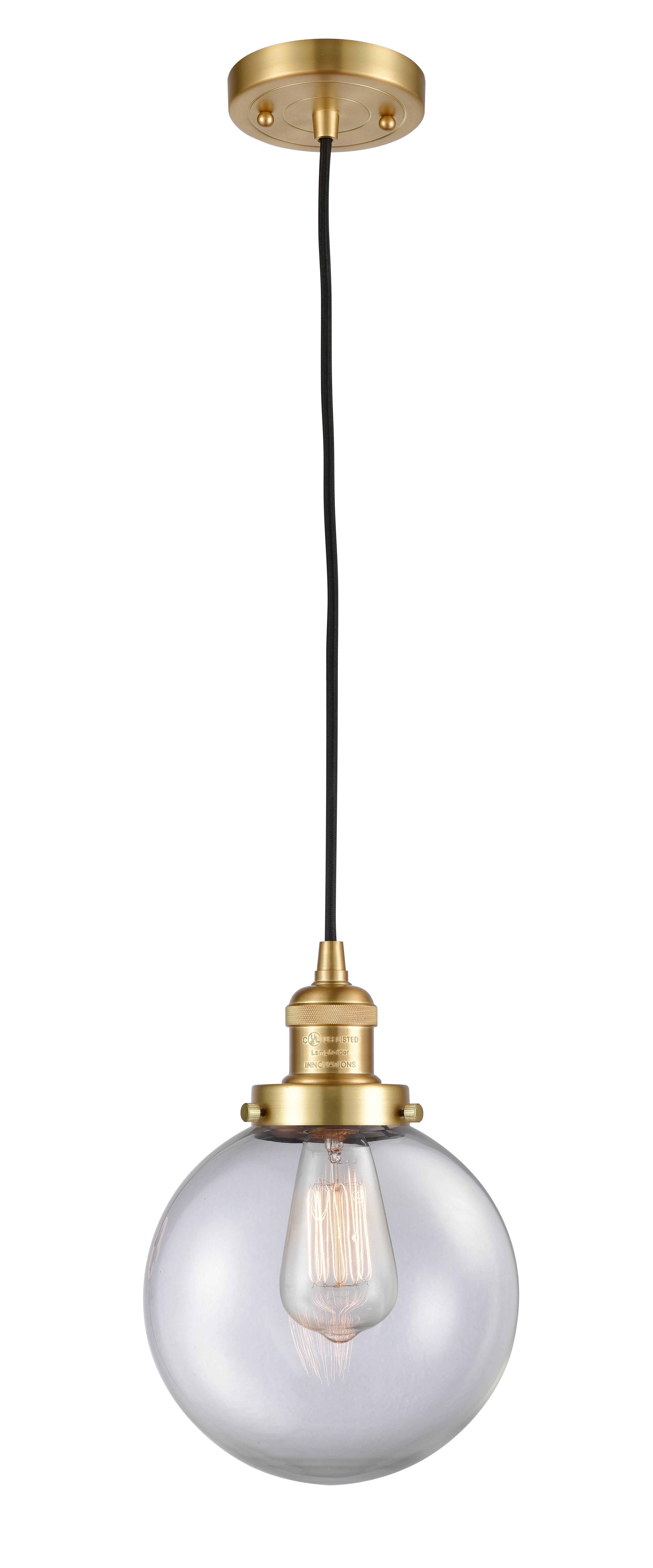 Franklin Restoration Mini Pendant Brass