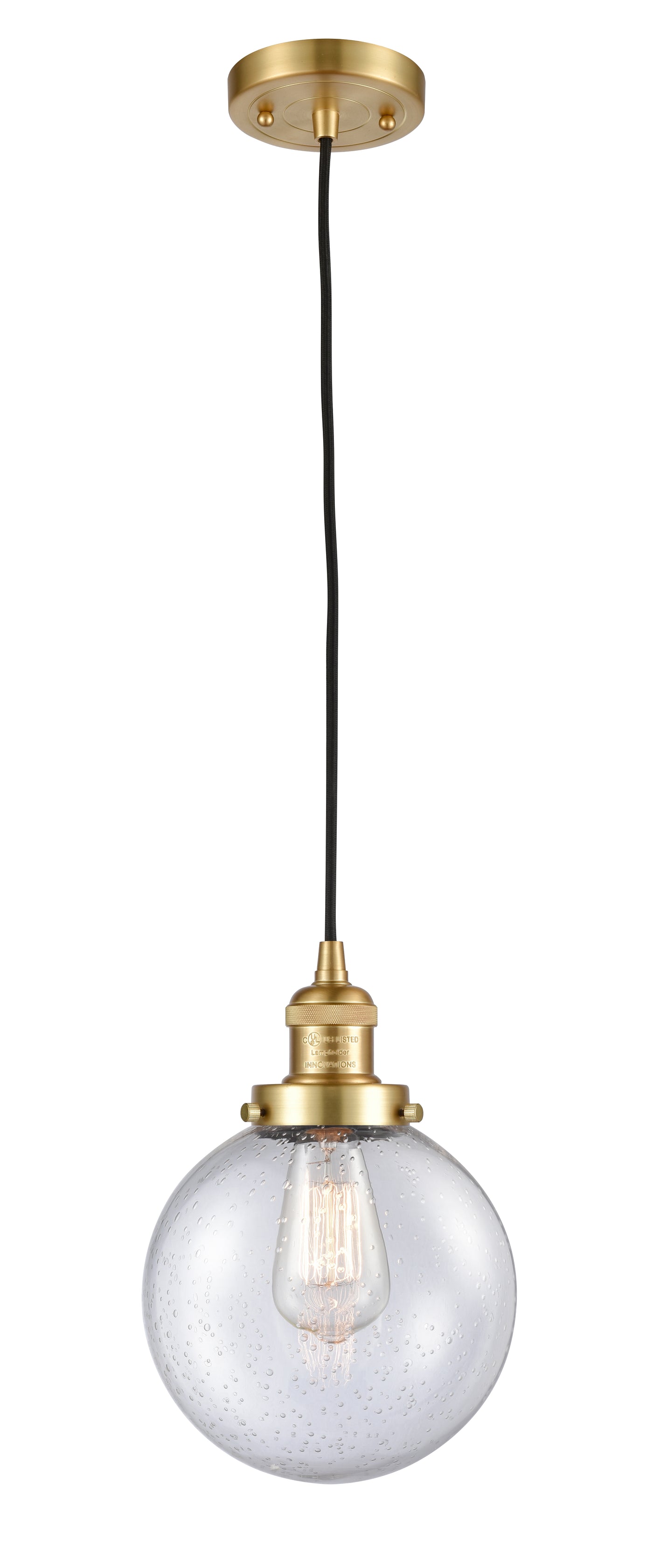 Franklin Restoration Mini Pendant Antique Brass