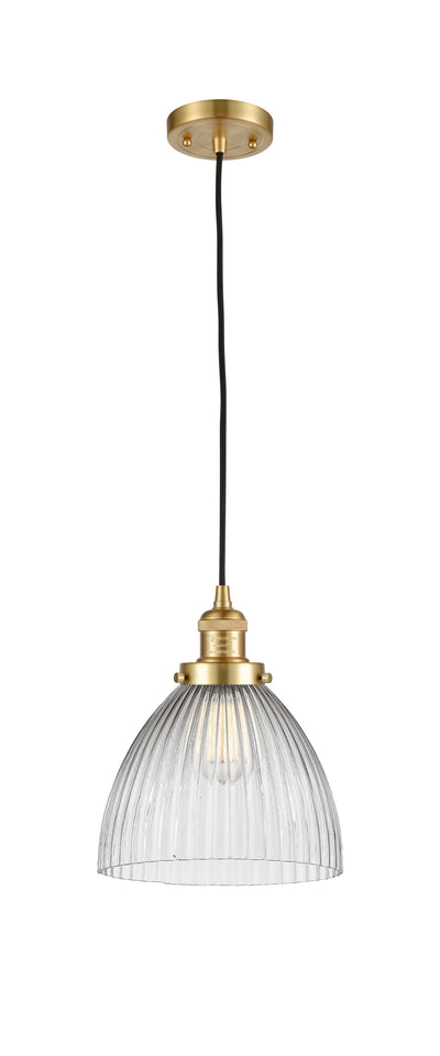 Franklin Restoration Mini Pendant Brass Finish