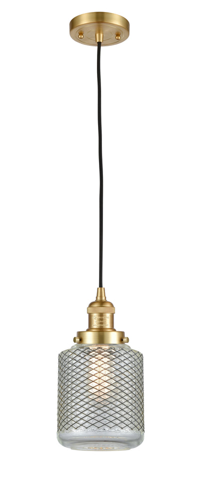 Franklin Restoration Mini Pendant Antique Brass