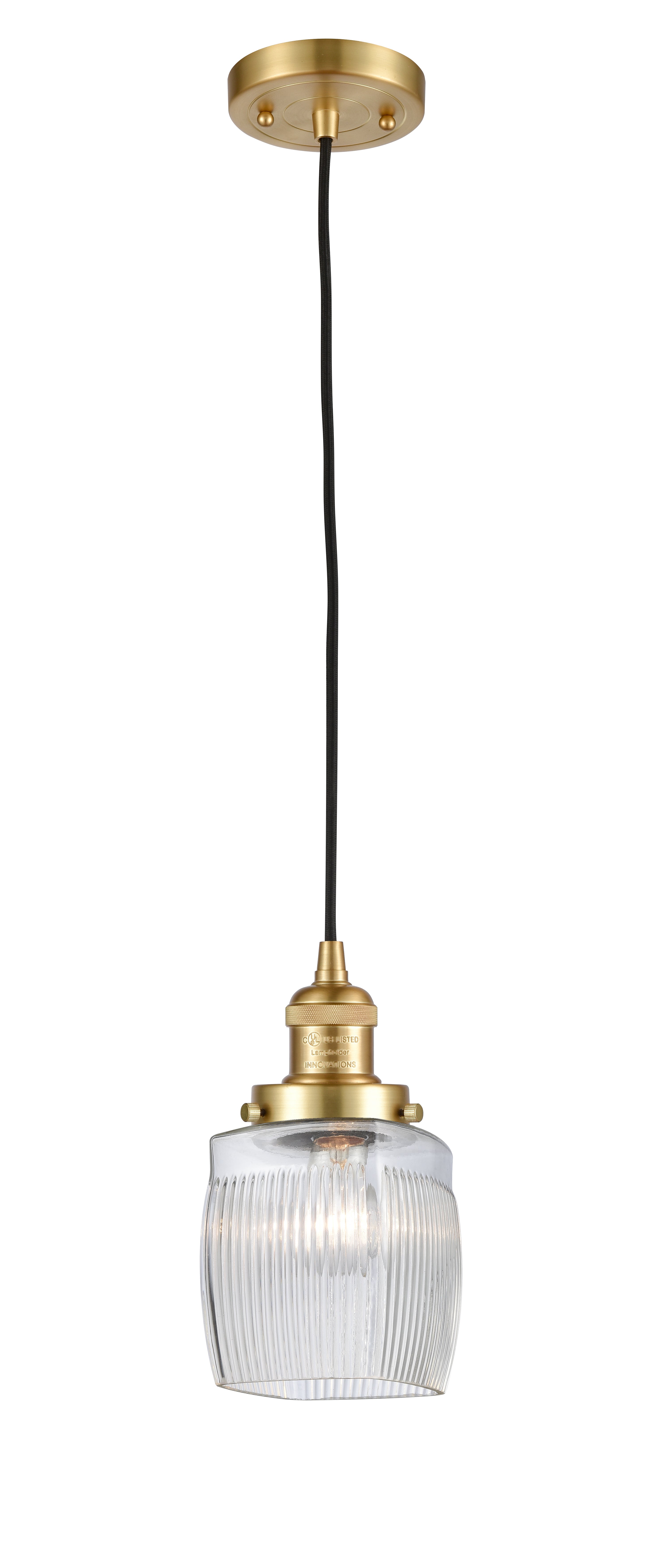 Franklin Restoration Mini Pendant Antique Brass