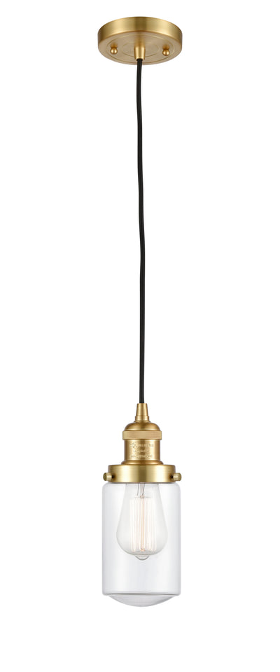 Franklin Restoration Mini Pendant Brass