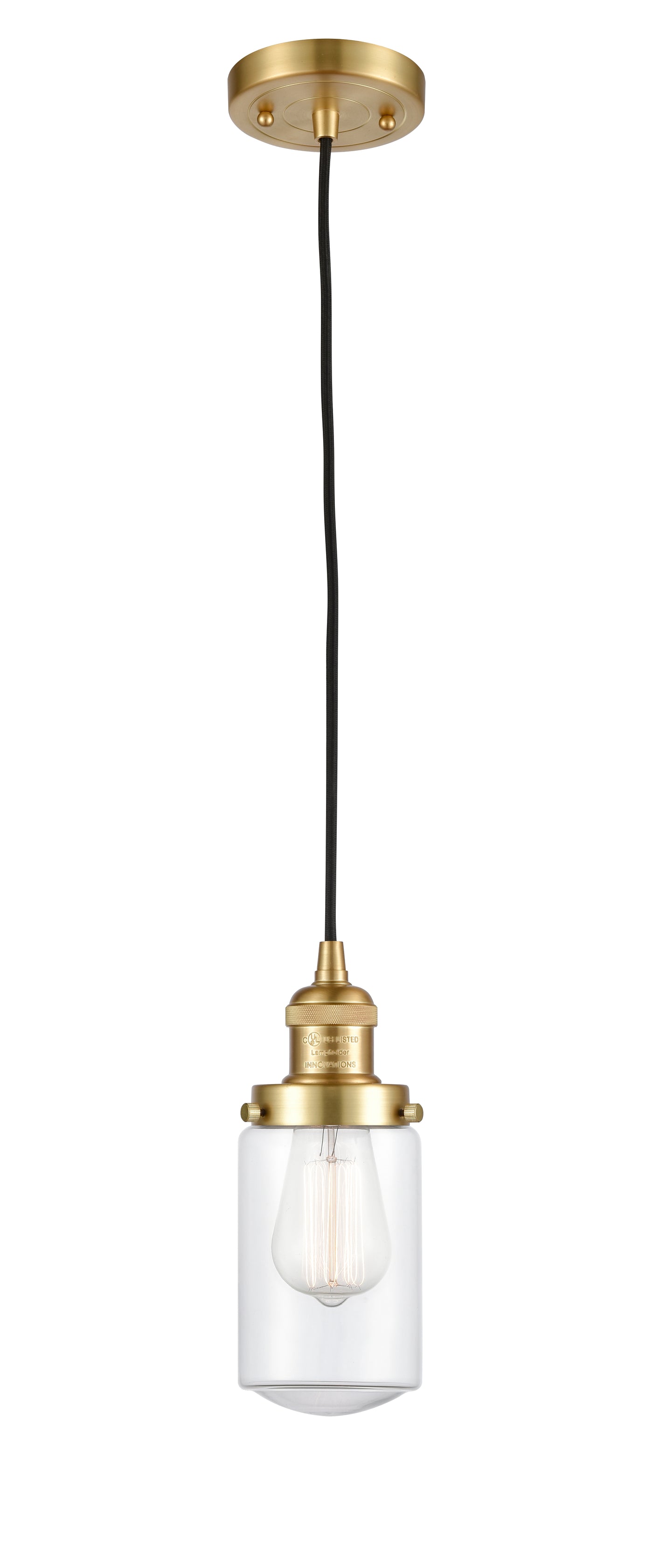 Franklin Restoration Mini Pendant Antique Brass