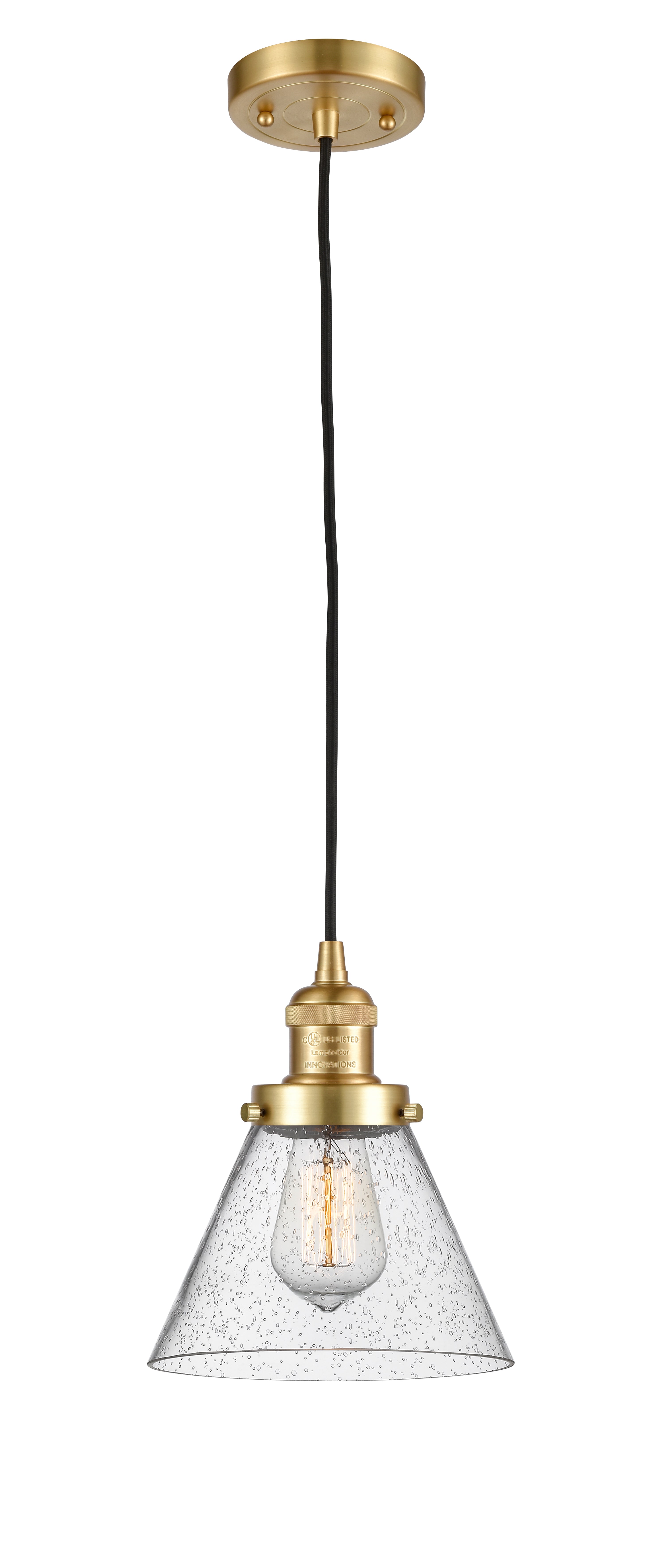 Franklin Restoration Mini Pendant Antique Brass