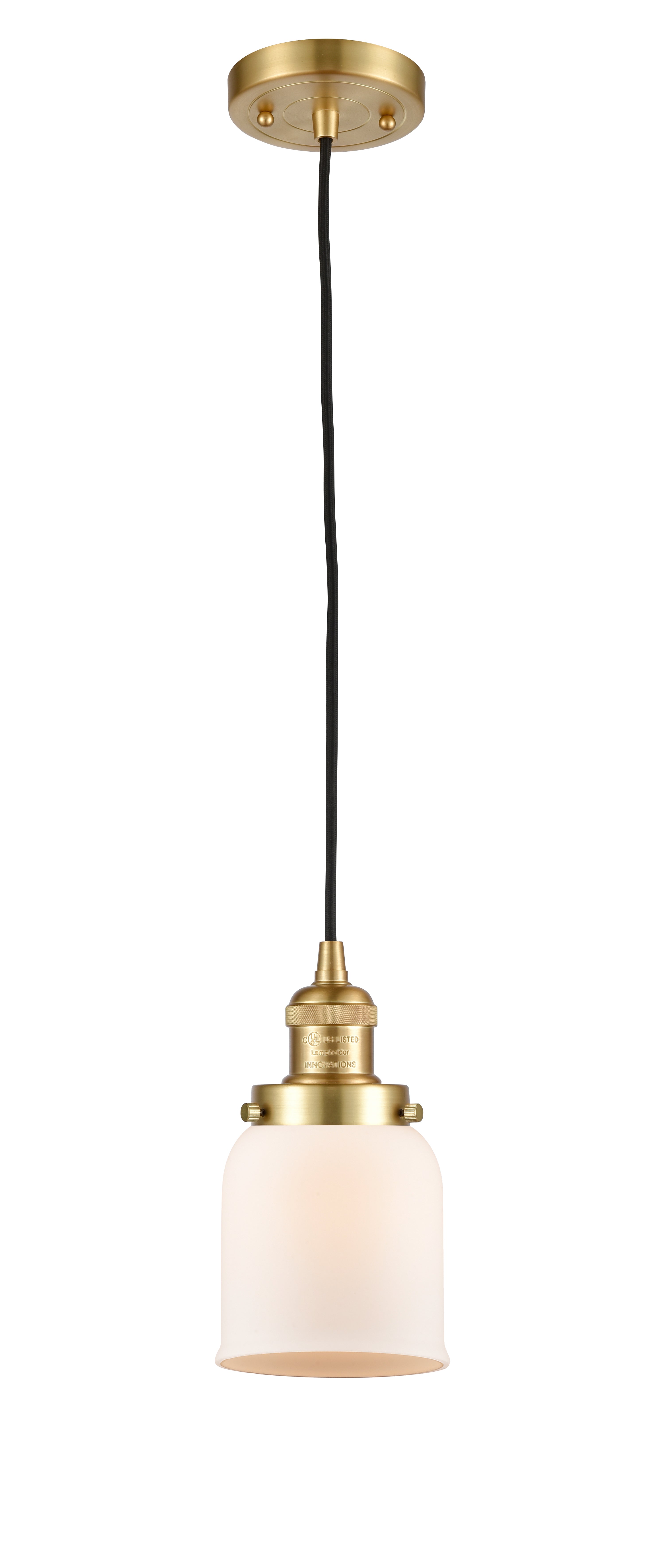 Franklin Restoration Mini Pendant Cast Brass