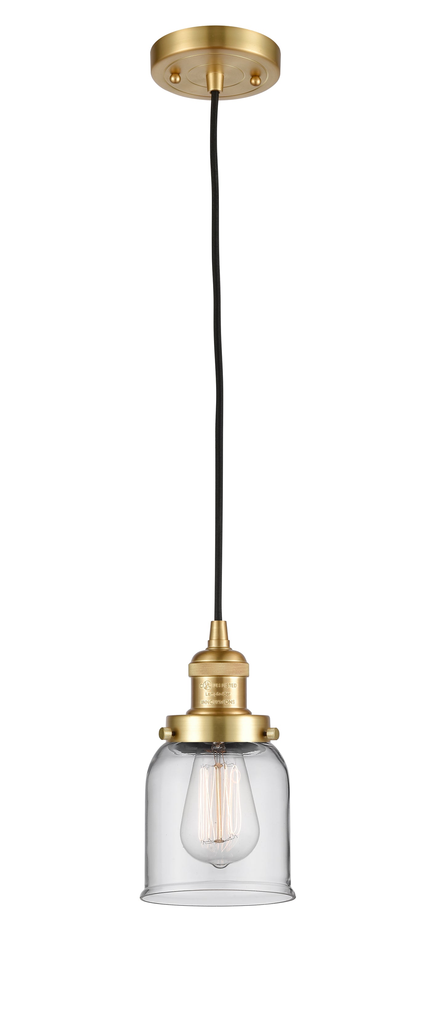 Franklin Restoration Mini Pendant Cast Brass