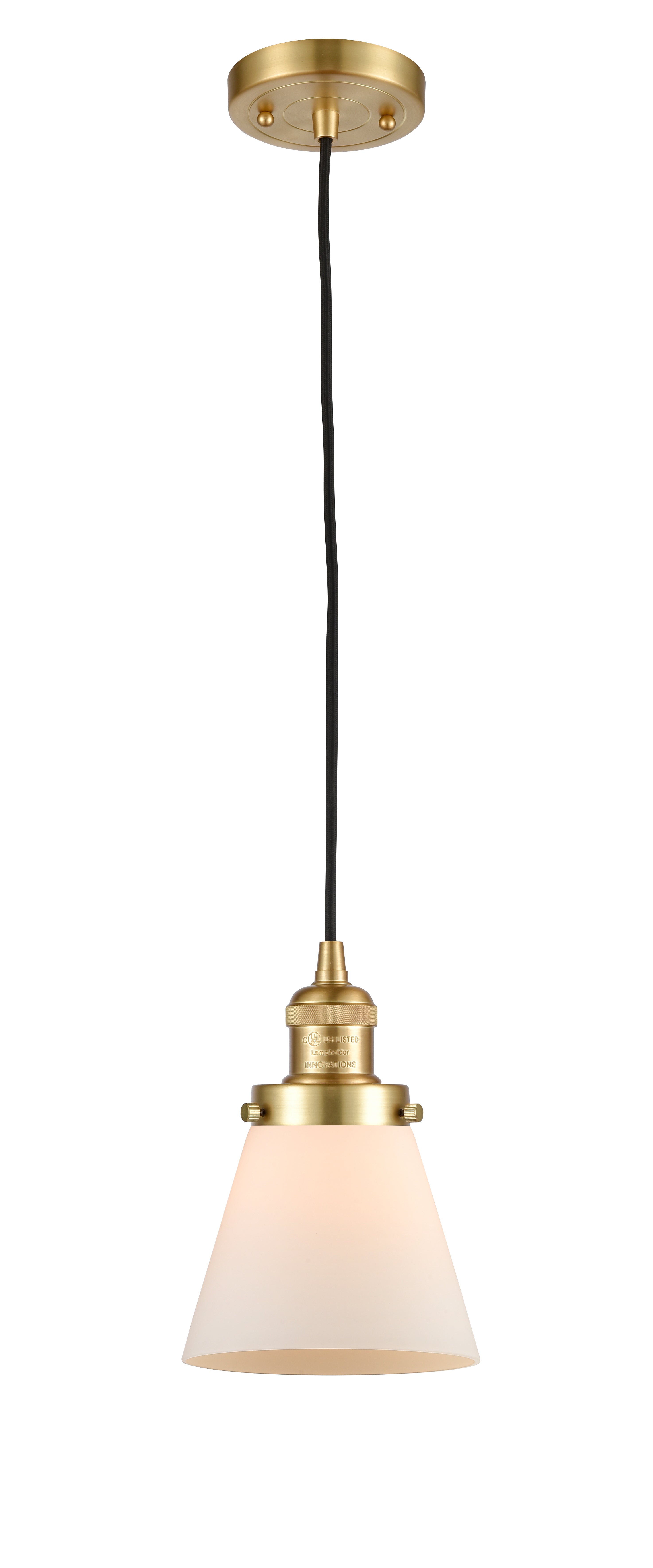 Franklin Restoration Mini Pendant Antique Brass