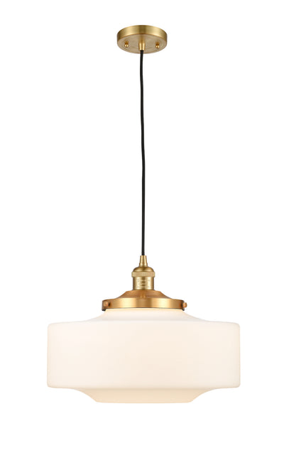 Franklin Restoration Mini Pendant Brass Finish