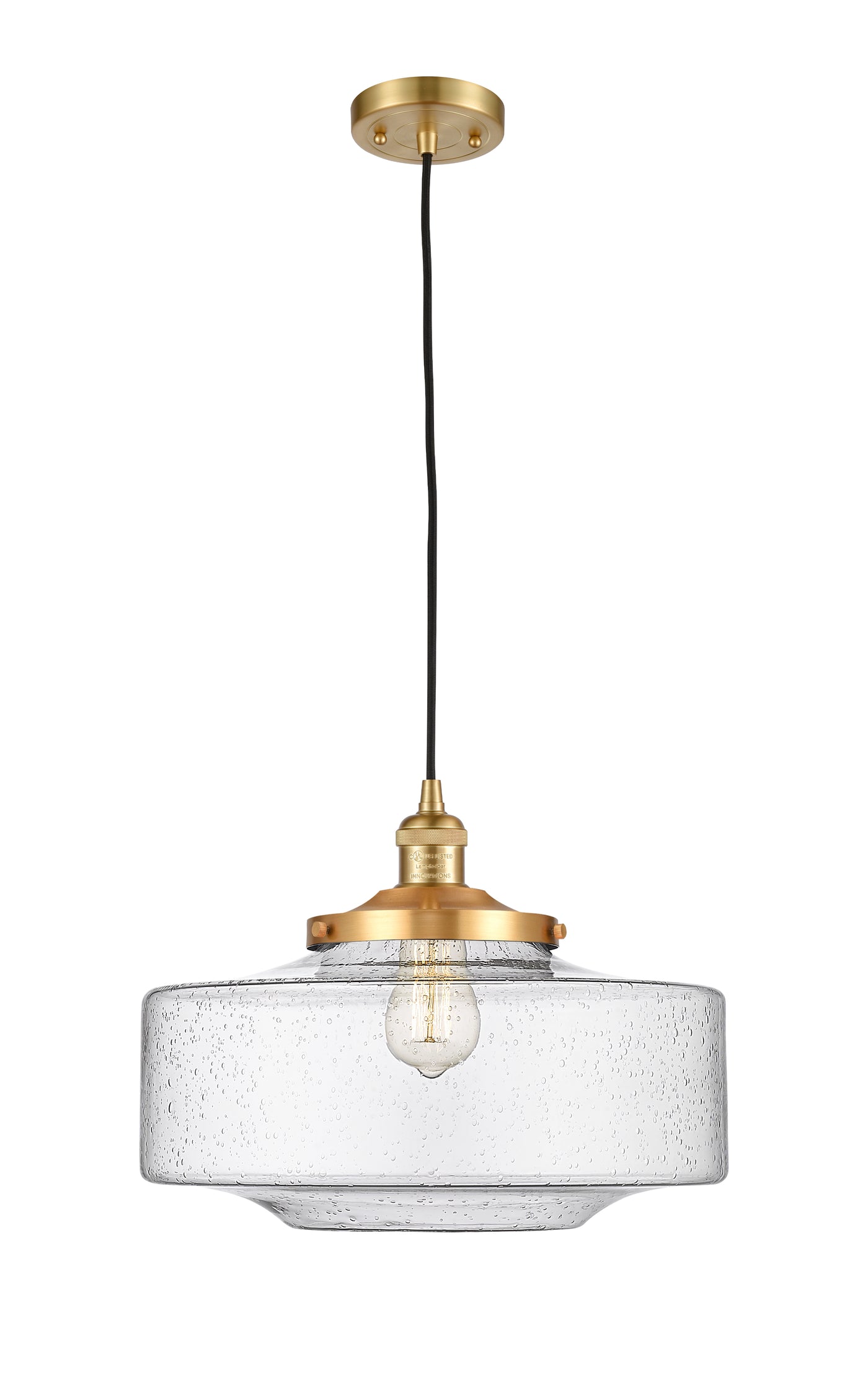 Franklin Restoration Mini Pendant Brass Finish