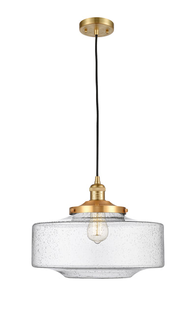 Franklin Restoration Mini Pendant Brass Finish