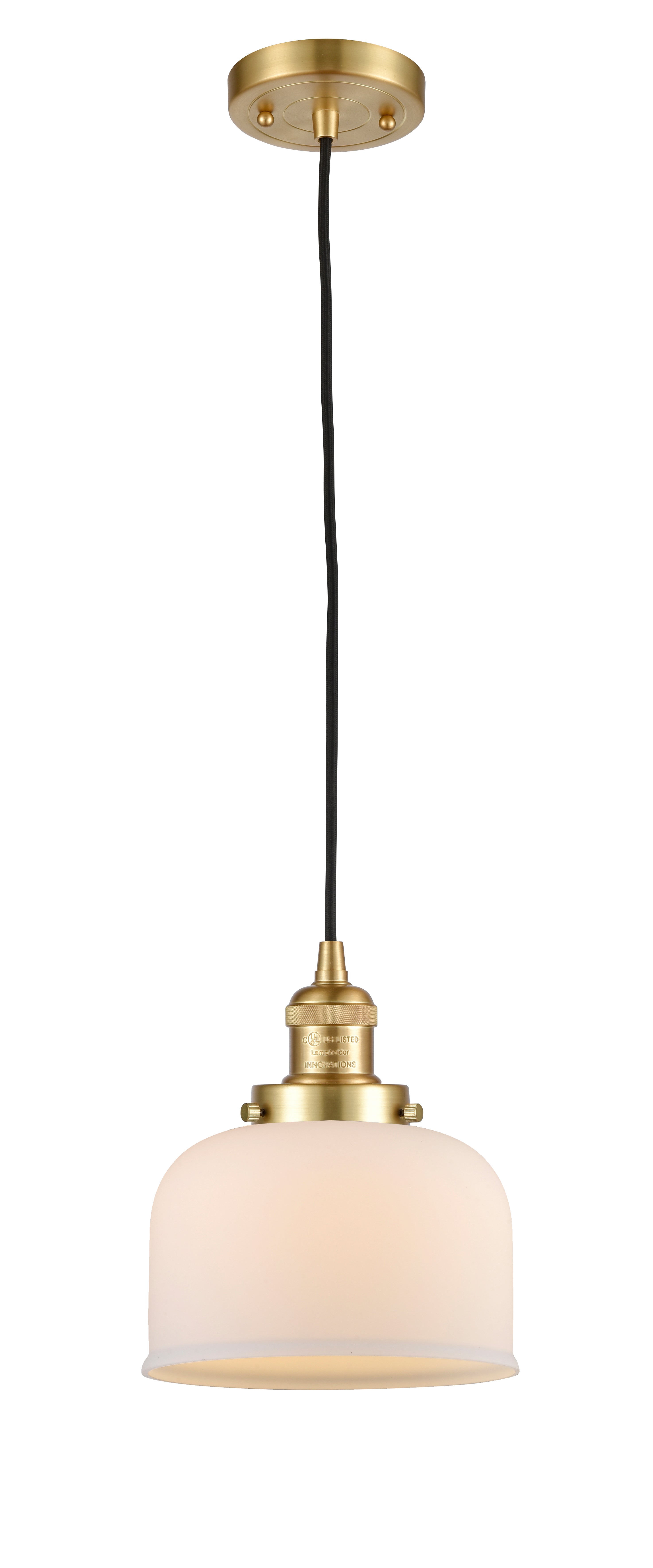 Franklin Restoration Mini Pendant Cast Brass