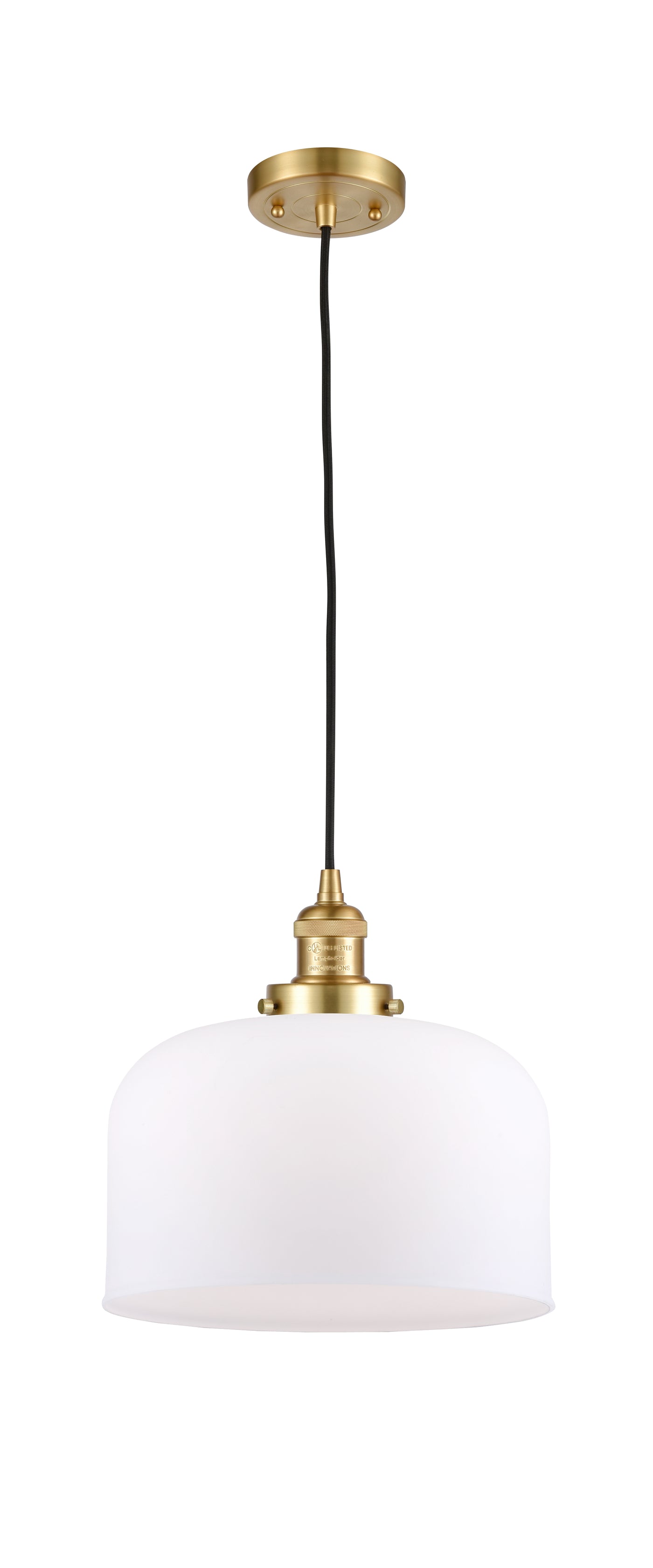 Franklin Restoration Mini Pendant Brass Steel