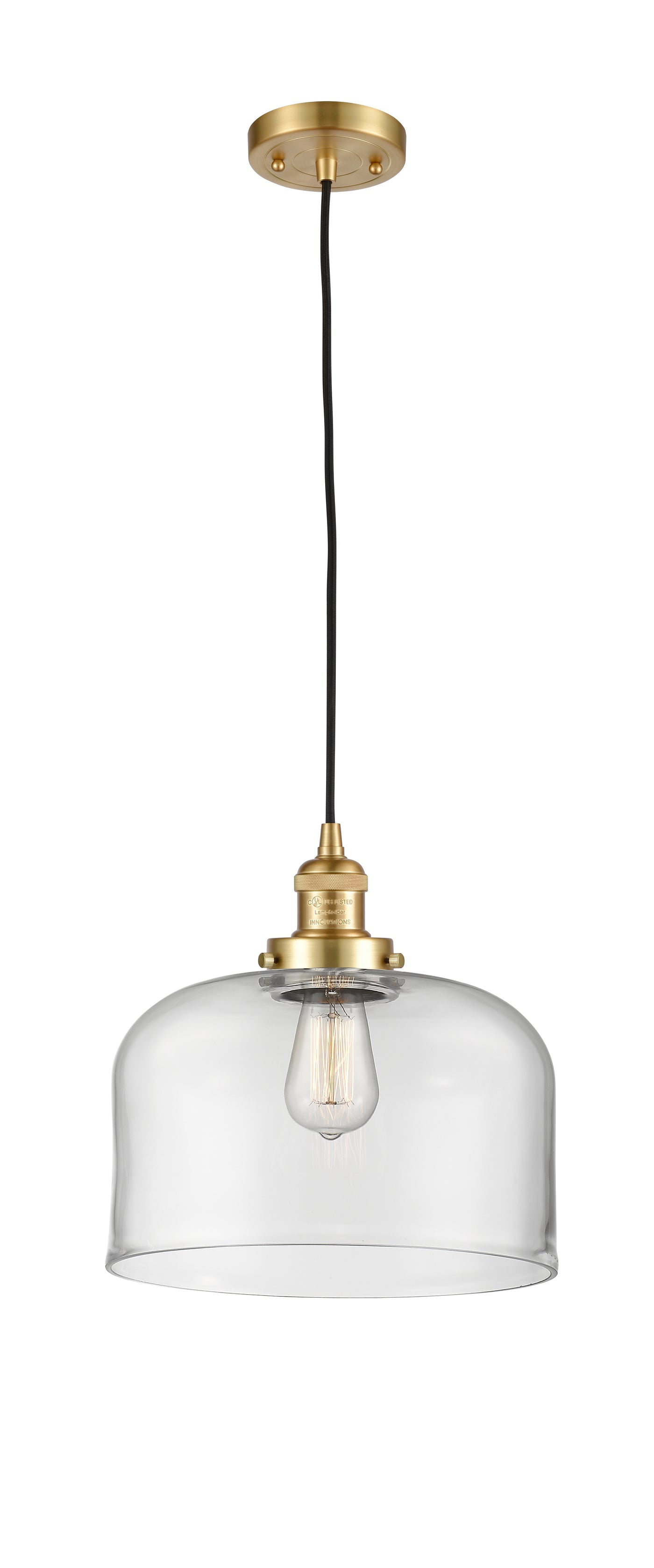Franklin Restoration Mini Pendant Brass