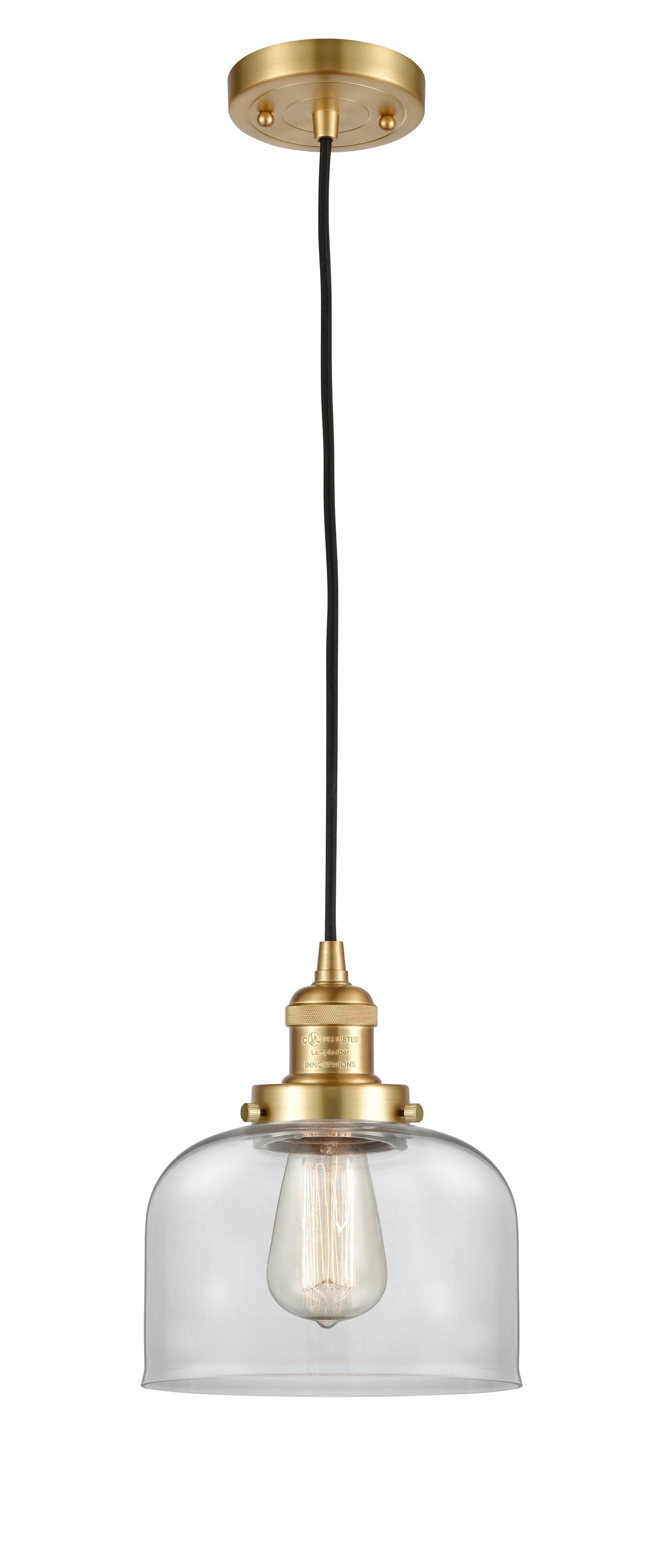 Franklin Restoration Mini Pendant Cast Brass